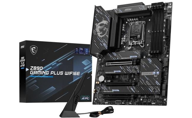 MSI Z890 GAMING PLUS WIFI6E , ATX-Supports Intel Core Ultra Processors (Series 2), Intel Killer 5G LAN, Wi-Fi 7