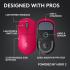 Logitech G PRO X Superlight 2c Wireless Gaming Mouse, 51 g pro-Grade Compact Mouse with 5 programmable Buttons, USB-C Charging, 44K DPI Sensor, up to 8 kHz Polling for PC/Mac - Magenta