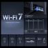 MERCUSYS MR27BE BE3600Mbps Dual Band WiFi 7 Router, 2x 2.5 Gbps Ports, 4K-QAM And MLO, WiFi Router with 4x High Gain Antennas for Maximized Coverage, 160 MHz, EasyMesh-Compatible