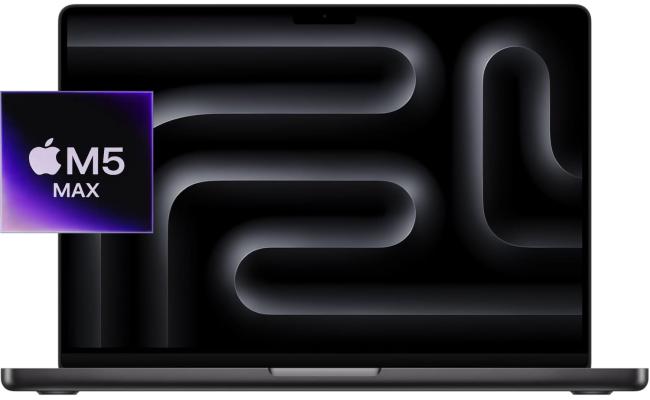 Apple MacBook Pro 16 (2026) Apple M5 MAX Chip (2TB/48GB) 18‑core CPU & 40‑core GPU Retina XDR 120Hz - Black