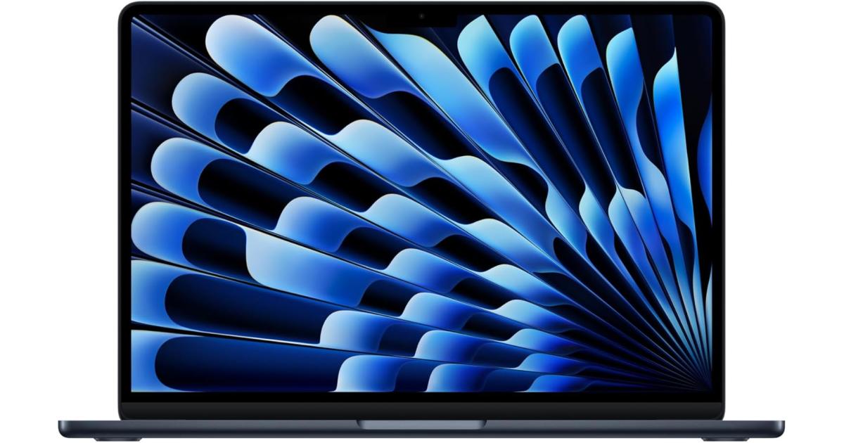 لابتوب آبل MacBook Air Apple 13 (2026) Apple M5 Chip (512GB/16GB) 10‑Core CPU & 8‑Core GPU Retina True Tone (EN) , Midnight