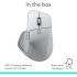 Logitech MX Master 4 For Mac , Ergonomic Wireless Mouse with Advanced Performance Haptic Feedback, Ultra-Fast Scrolling, USB-C Charging, Bluetooth, Windows, MacOS - Pale Grey
