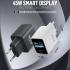 BLUEO Mr. Gorilla LC013 45W GaN Smart Display Fast Charger EU - Black