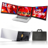 V2COM P7 Pro 15.6" IPS Full HD Triple Screen Extender Portable Monitor for Laptops 13-17.3" Ultra-Slim One Cable USB-C/USB-A Extended Display For macOS Windows Chrome OS Nintendo Switch