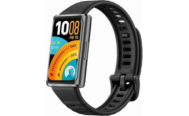 HUAWEI Band 11 PRO Smart Watch, AMOLED Display, Sleep & Stress monitoring Smart Watch, Upto 14 Days Battery, 50m Water Resistance, Precision Fitness & Health Tracker, Android&iOS compatible, Black