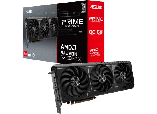 ASUS Prime Radeon™ RX 9060 XT OC Edition 16GB GDDR6 Graphics Card