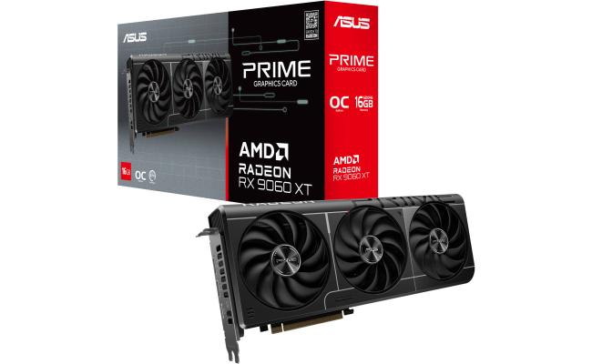 ASUS Prime Radeon™ RX 9060 XT OC Edition 16GB GDDR6 Graphics Card