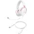 HyperX Cloud III Wired Angled 53mm Drivers DTS Memory Foam Durable Frame Ultra-Clear 10mm Mic USB-C & USB-A 3.5mm For PC, PS5, Xbox Series X|S - Pink