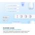 Tapo P300 Smart Wi-Fi Power Strip 3 Outlets + 3 USB Separate Control USB 18W Alexa
