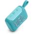 JBL Go 5 - Ultra-Portable Waterproof & Drop-Proof Speaker with JBL Legendary Sound & Ambient Edge Lighting, AirTouch Instant Stereo Pairing or Link Multiple Compatible Speakers via Auracast™ (Blue)