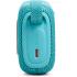 JBL Go 5 - Ultra-Portable Waterproof & Drop-Proof Speaker with JBL Legendary Sound & Ambient Edge Lighting, AirTouch Instant Stereo Pairing or Link Multiple Compatible Speakers via Auracast™ (Blue)