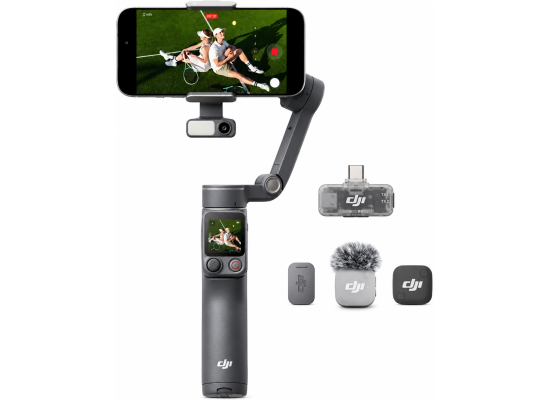 DJI Osmo Mobile 8P Creator Combo Smartphone Gimbal with Mic Mini 2