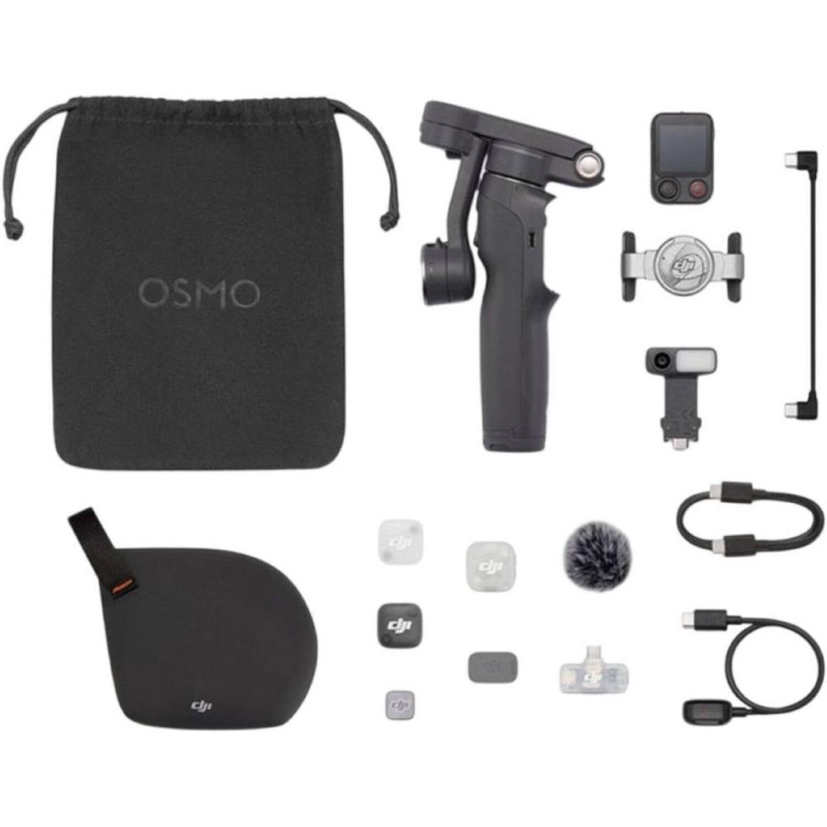 DJI Osmo Mobile 8P Creator Combo Smartphone Gimbal with Mic Mini 2 DJI Osmo Mobile 8P Creator Combo Smartphone Gimbal with Mic Mini 2