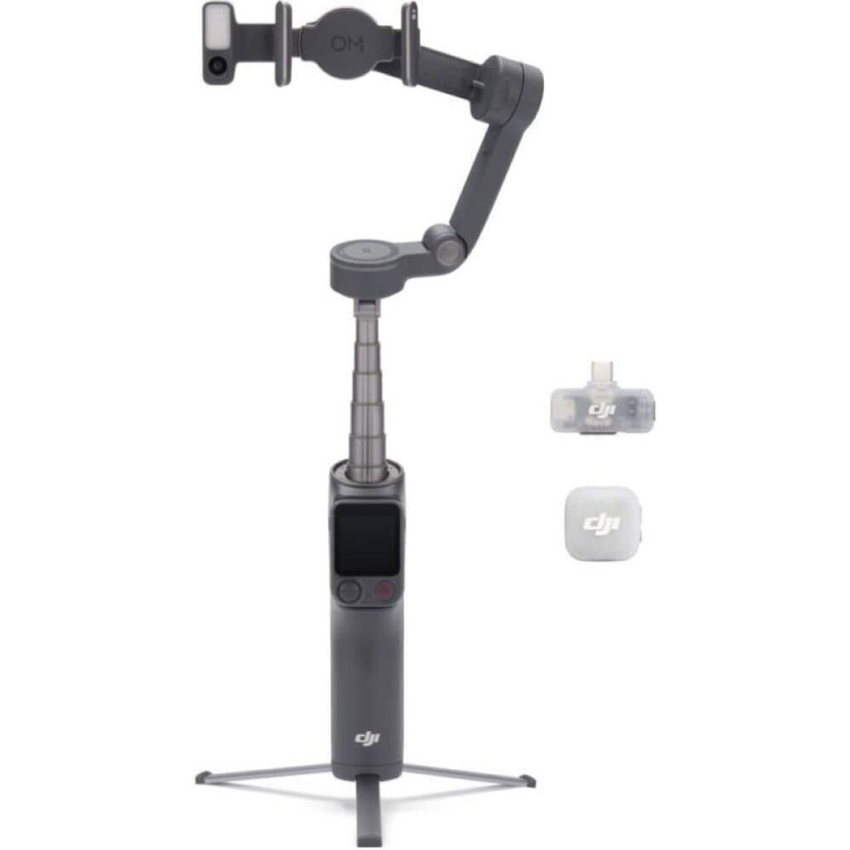 DJI Osmo Mobile 8P Creator Combo Smartphone Gimbal with Mic Mini 2 DJI Osmo Mobile 8P Creator Combo Smartphone Gimbal with Mic Mini 2