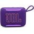 JBL Go 5 - Ultra-Portable Waterproof & Drop-Proof Speaker with JBL Legendary Sound & Ambient Edge Lighting, AirTouch Instant Stereo Pairing or Link Multiple Compatible Speakers via Auracast™ (Purple)