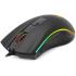 Redragon M611 RGB High-Performance Wired Gaming Mouse, Comfort, and Style For Gamers and Professionals Featuring customizable 12800DPI, Vibrant RGB lighting, and a Sleek Ergonomic - Black