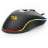 Redragon M611 RGB High-Performance Wired Gaming Mouse, Comfort, and Style For Gamers and Professionals Featuring customizable 12800DPI, Vibrant RGB lighting, and a Sleek Ergonomic - Black