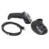 Datalogic QuickScan QBT2500 Bluetooth Scanner, 2D, Imager, Digimarc, Multi-Interface (RS232, KBW, USB), IP52 Protection Class, (USB, Straight, 2m), Charging/Transmitter Cradle, Black