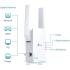 TP-link RE705X AX3000 Mesh WiFi 6 Dual Band Extender, Up to 2402 Mbps Speed, Built-In Access Point Mode, MU-MIMO, Double Channel Speed3 with HE160, Works with Any WiFi Router, White