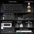 Redragon K617 HE Rapid Trigger Gaming Keyboard, 60% 61 Keys Wired Mechanical Keyboard w/Hyper-Fast Actuation, Dedicated Hall Effect Magnetic Switch, Actuation Point Adjustable, Essential Black