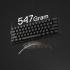 Redragon K617 HE Rapid Trigger Gaming Keyboard, 60% 61 Keys Wired Mechanical Keyboard w/Hyper-Fast Actuation, Dedicated Hall Effect Magnetic Switch, Actuation Point Adjustable, Essential Black