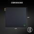 Razer Gigantus V2 Pro Soft Esports Gaming Mouse Pad (Speed) – Low Friction Cloth Surface, Tracking Accuracy, GlideCore Foam, Anti Slip Base, Low-Profile Stiched Edges – Large