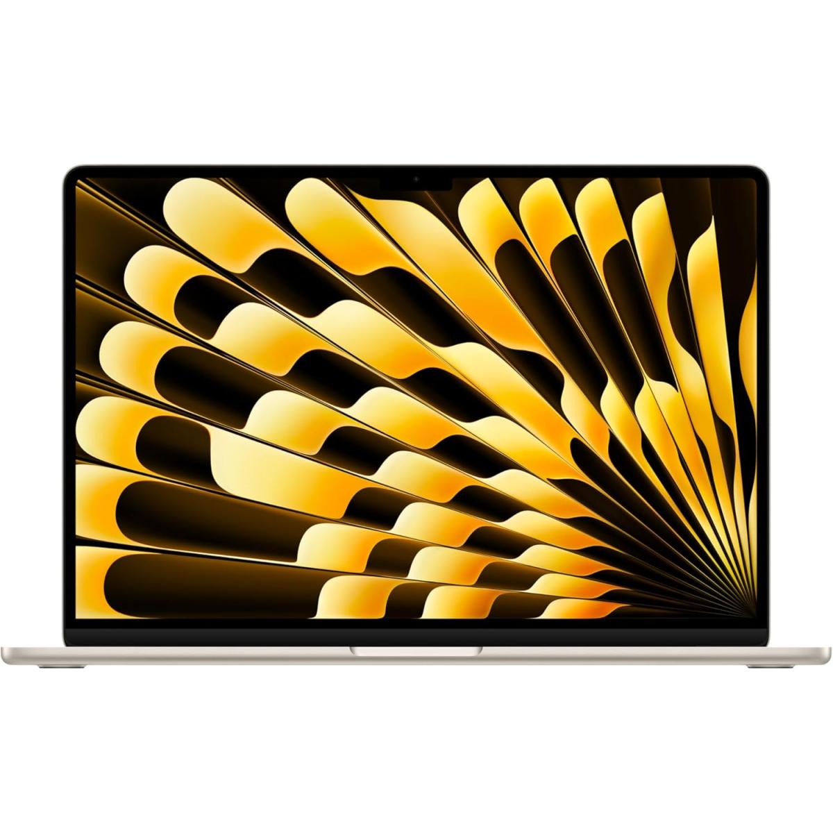 Apple NEW MacBook AIR 15 (2025) Apple M4 (512GB/24GB) 10‑Core CPU & 10‑Core GPU Retina True Tone , Starlight