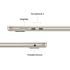 Apple NEW MacBook AIR 15 (2025) Apple M4 (512GB/24GB) 10‑Core CPU & 10‑Core GPU Retina True Tone , Starlight Apple NEW MacBook AIR 15 (2025) Apple M4 (512GB/24GB) 10‑Core CPU & 10‑Core GPU Retina True Tone , Starlight