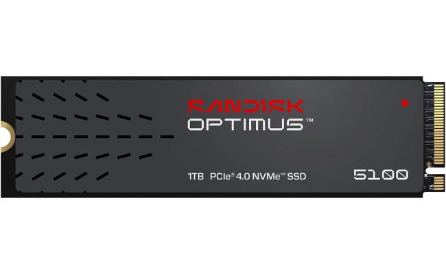 SANDISK Optimus 5100 1TB NVMe Gen4 PCIe M.2 2280 SSD TLC 3D NAND Internal SSD up to 7,100MB/s SANDISK Optimus 5100 1TB NVMe Gen4 PCIe M.2 2280 SSD TLC 3D NAND Internal SSD up to 7,100MB/s
