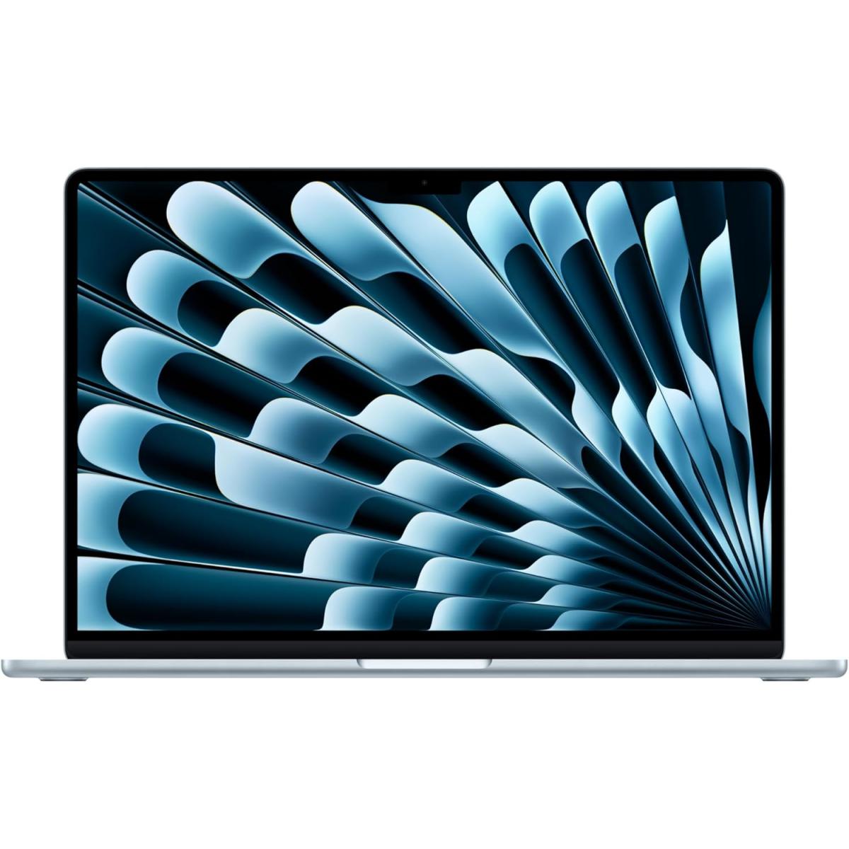 Apple NEW MacBook AIR 15 (2025) Apple M4 (512GB/24GB) 10‑Core CPU & 10‑Core GPU Retina True Tone , Sky Blue
