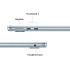 Apple MacBook AIR 13 (2026) Apple M5 Chip (1TB/16GB) 10‑Core CPU & 10‑Core GPU Retina True Tone , Sky Blue