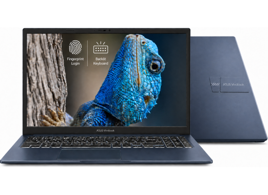 ASUS Vivobook 15 (2025) F1504 Intel Core 5 10-Cores Fast Charge Better Sound Military-Grade Standard w/ Backlit Keyboard & FingerPrint (Customized) , Quiet Blue