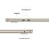 Apple MacBook AIR 15 (2026) Apple M5 Chip (1TB/16GB) 10‑Core CPU & 10‑Core GPU Retina True Tone , Starlight