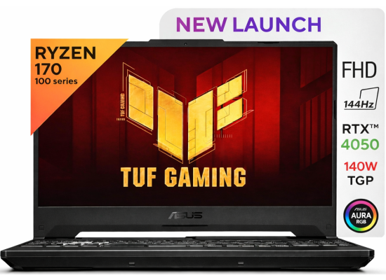 ASUS TUF Gaming A16 (2025) FA607NUQ NEW AMD Ryzen 7 100-Series 170 8-Cores w/ Nvidia RTX 4050 6GB & 144Hz IPS Display - Mecha Gray product thumbnail 2