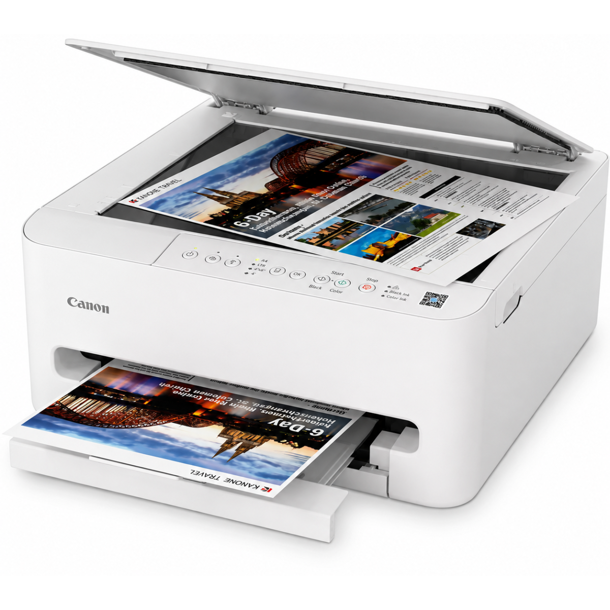 Canon PIXMA TS4140i Wireless Colour 3-in-1 Inkjet Photo Printer