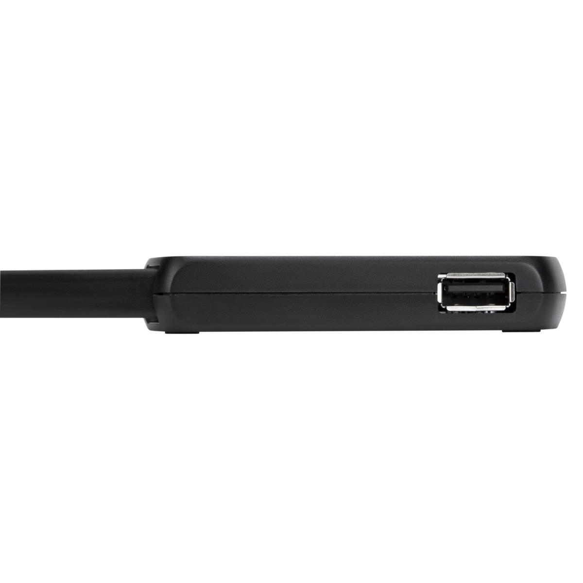 Targus ACH114EU 4-Port USB 2.0 Hub - Black Targus ACH114EU 4-Port USB 2.0 Hub - Black