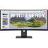 Lenovo ThinkVision T34WD-40 34” 2K WQHD 1500R Curved Ultrawide 120Hz w/ USB-C Docking Monitor up to 100W Power Delivery & Adjustable Stand , Eclipse Black