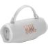 JBL Charge 6 - Portable Waterproof & Drop-Proof Bluetooth Speaker, Bold Pro Sound with AI Sound Boost, 28Hrs of Playtime, Built-in power bank & Comes with a Sturdy/Removable Carrying Strap - White