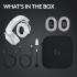 Logitech G PRO X 2 Wireless with Blue Voice DTS 7.1 and 50mm PRO-G Drivers Detachable Mic For PC, PS5, PS4, Switch - White