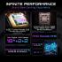 GIGABYTE X870E AORUS PRO X3D ICE ATX AM5 Motherboard, AMD X870E Chipset, 4x DDR5 DIMM Slots, Up to 256GB Max Memory, 1x PCIe 5.0 x16 with PCIe UD Slots, 4x M.2 Slots
