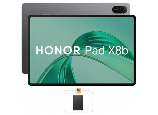HONOR Pad X8b (2026) 11.0" Android WIFI Tablet (128GB Storage / 4GB + 4GB Memory) w/ Metal Unibody & Eye Comfort Display & BIG Battery + Free HONOR Cover , Space Grey
