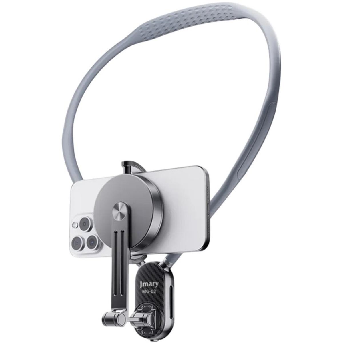 JMARY MG-02 Magsafe Neck Holder for Action Camera Mobile Phone Silicone Necklace Mount Neck Holder