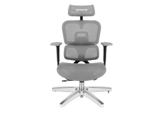 Proove CEO Ergonomic Office Chair with 4D Armrests & Footrest – Gray (ECCE0001003) product thumbnail 2