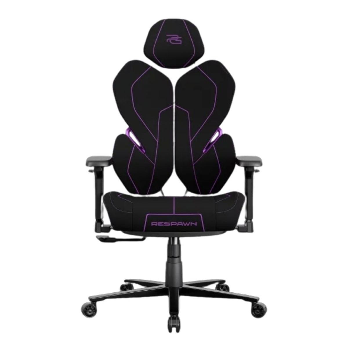 Proove Gaming Respawn Ergonomic Gaming Chair with 4D Armrests – Black/Purple (GCRS0001001)