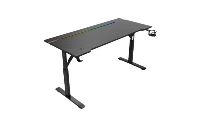 Proove Gaming Glitch RGB Adjustable Gaming Desk 140cm – Black (GTGL00140101) Proove Gaming Glitch RGB Adjustable Gaming Desk 140cm – Black (GTGL00140101)