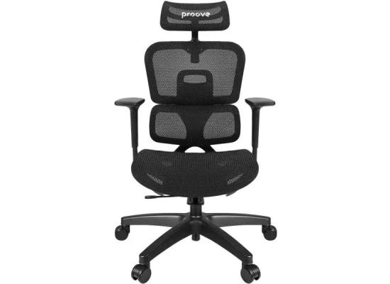 Proove CEO Ergonomic Office Chair with 4D Armrests & Footrest – Black product thumbnail 2