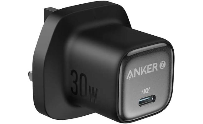 Anker A2698 Zolo 30W Compact USB C GaN Charger, 30W Power Output, Superior Temperature Management, Innovative Stacking Technology, Advanced GaN II Technology, Black Anker A2698 Zolo 30W Compact USB C GaN Charger, 30W Power Output, Superior Temperature Management, Innovative Stacking Technology, Advanced GaN II Technology, Black