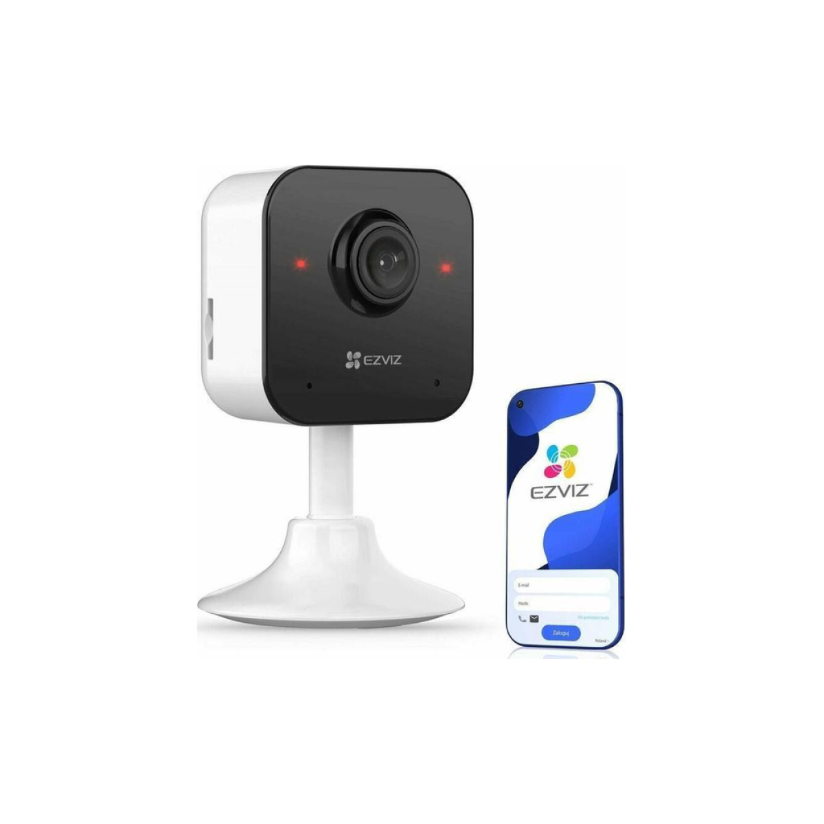 EZVIZ H1C Indoor Wi-Fi Camera – 1080p Full HD, 108° Wide-Angle Lens, 10m IR Night Vision, Two-Way Talk, White (CS-H1C-R101-1G2WR) EZVIZ H1C Indoor Wi-Fi Camera – 1080p Full HD, 108° Wide-Angle Lens, 10m IR Night Vision, Two-Way Talk, White (CS-H1C-R101-1G2WR)