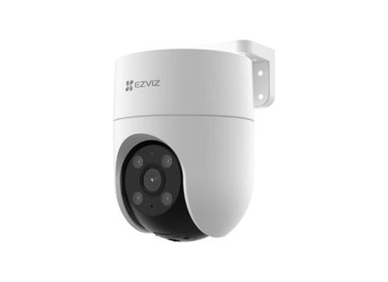 EZVIZ H8C Pro 4K Outdoor Pan & Tilt Wi-Fi Camera – Human & Vehicle Detection, Auto-Zoom Tracking, 30m Night Vision, Active Defense (CS-H8C-R200-8H8WKFL)