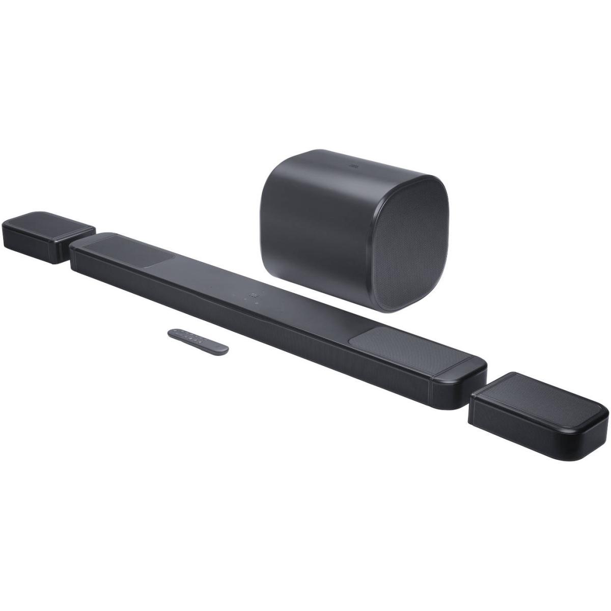 JBL BAR 1300MK2 11.1.4 Channel Soundbar System with Detachable Wireless Surround Speakers, 2470W Max Power, Dual 8